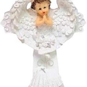 Angel Cross Keepsake Cake Centerpiece For Christening or Communion